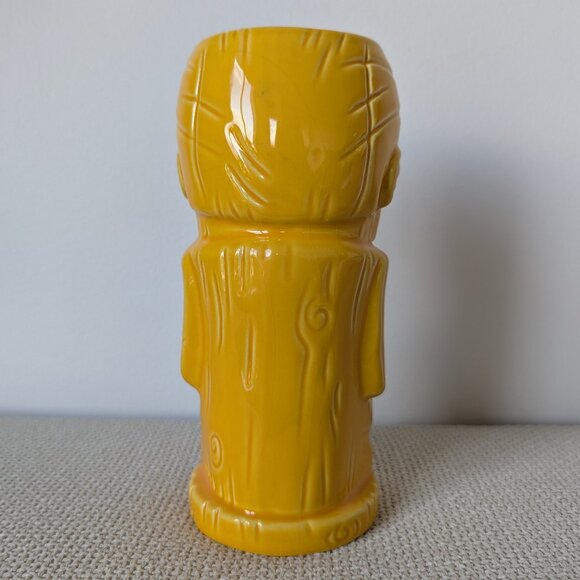 Geeki Tiki Orange-Yellow Captain Kirk Star Trek Tiki Mug, 16oz - Picture 4 of 8